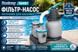 Песочный фильтр-насос Bestway 58497 для бассейна, 5678 л/ч, насос для каркасного и надувного бассейна 58497 фото 2