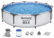 Каркасный бассейн Bestway 56408 Steel Pro Max круглый 305&times;76 см, 4678 л, с фильтр-насосом 56408 фото 1