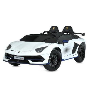 Дитячий електромобіль Bambi Racer M 6026EBLR-1 (24V), 4x45W, 2x12V 9Ah, 2 місця, EVA колеса, пульт 2.4G, білий M 6026EBLR-1(24V) фото