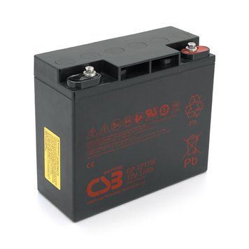 Акумуляторна батарея CSB GP12170I, 12V 17Ah (181х77х167мм), М5, Q4/96 38365 фото