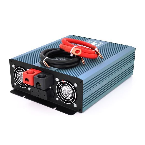 Інвертор напруги Mexxsun MXS-2000, 12V/220V, 2000W з модифікованою синусоїдою, 2 Shuko, клемні дроти, Q4 29230 фото