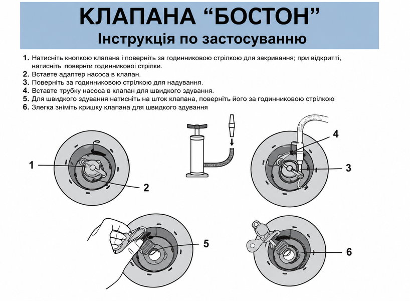 Чотиримісний надувний човен Intex Excursion 4 Set 66324, 315&times;165&times;43 см, до 500 кг, весла та насос у комплекті 66324 фото