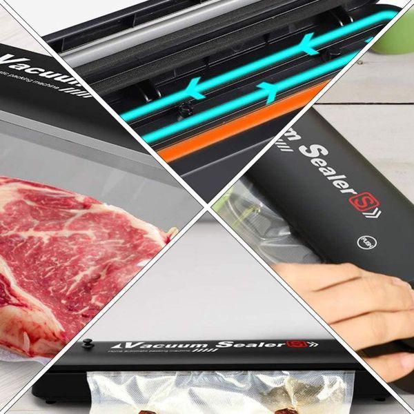 Вакуумный упаковщик Vacuum Sealer для продуктов + 10 пакетов в комплекте СА-6608 фото