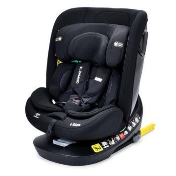 Автокрісло дитяче El Camino ME 1188 i-HOLD Black i-Size R129 ISOFIX 360&deg; (40&ndash;150 см) ME 1188 Black фото