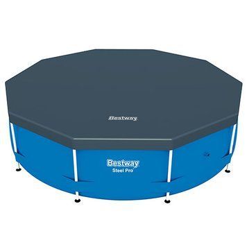 Тент для каркасного круглого бассейна Bestway 58036 &Oslash;305 см, чехол ПВХ с напуском 25 см 58036 фото