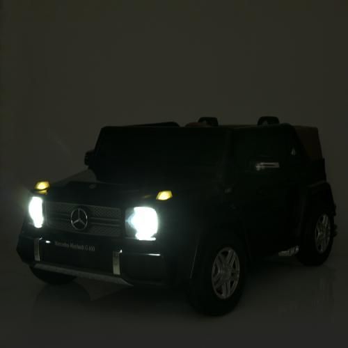 Детский электромобиль джип M 6150AL-2 (24V) Mercedes Maybach G650, 2 места, 200W, аккумулятор 24V 14Ah, резиновые колеса, кожаное сиденье M 6150AL-2(24V) фото