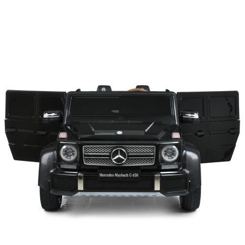 Детский электромобиль джип M 6150AL-2 (24V) Mercedes Maybach G650, 2 места, 200W, аккумулятор 24V 14Ah, резиновые колеса, кожаное сиденье M 6150AL-2(24V) фото