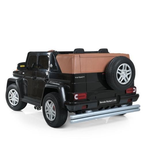 Детский электромобиль джип M 6150AL-2 (24V) Mercedes Maybach G650, 2 места, 200W, аккумулятор 24V 14Ah, резиновые колеса, кожаное сиденье M 6150AL-2(24V) фото