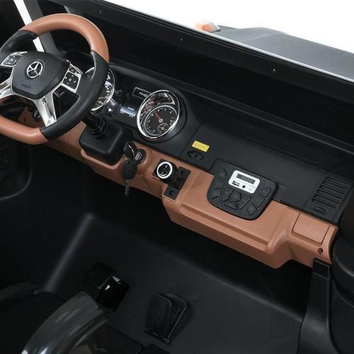 Детский электромобиль джип M 6150AL-2 (24V) Mercedes Maybach G650, 2 места, 200W, аккумулятор 24V 14Ah, резиновые колеса, кожаное сиденье M 6150AL-2(24V) фото