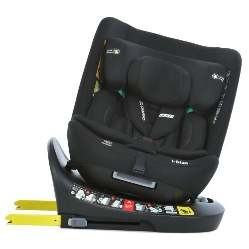 Автокрісло дитяче El Camino ME 1188 i-HOLD Black i-Size R129 ISOFIX 360&deg; (40&ndash;150 см) ME 1188 Black фото